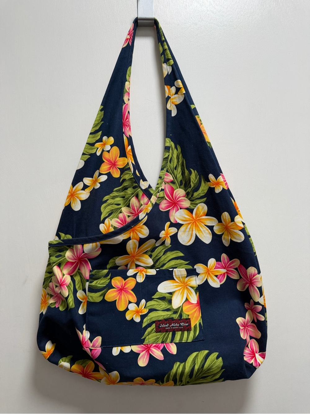 Island Aloha Wear USA Tote Bag or Shoulder bag Hawaiian Floral Print